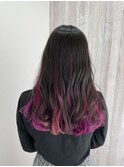 インナーカラー×ビビットピンク【CIEL×maki】
