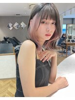 ロンド レア 天神大名店(Lond Le’a) ダブルカラー/インナーカラー/ミルクティー/学割/ピンクブラウン