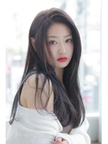 ヴェチカ 京橋店(Vechika) ワンレンロング_くびれヘア_髪質改善
