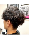 波打ちスパイラルパーマ