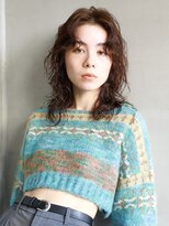 テトヘアー(teto hair) ミディアムパーマ　ミディアムレイヤー　くるくるパーマ