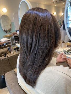 アンフィ 矢向(Anphi) 4-49 シークレットハイライト/白髪ぼかし