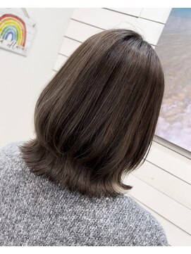 ラニハナクドウ(lanihana.kudo) +＊～白髪ぼかしハイライト【メンテナンスカラー】～＊+