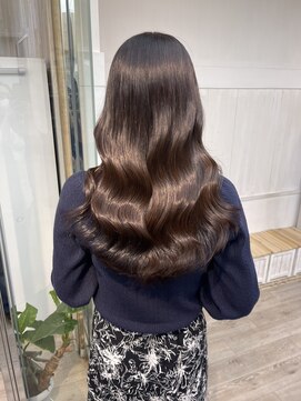 ナンバー アンフィール 渋谷(N° anfeel) 髪質改善！韓国風艶髪王道ブラウン