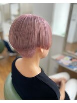 ヘアーガーデン バレッタ(hair garden barretta) パステルピンクの透明感color