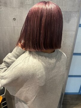 ナンバー エアロ 横浜(N° +aero) 切りっぱなし/ケアブリーチ/ケアカラー/学生/ストリート/韓国