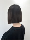 モード寄りラインボブ /ボブ/切りっぱなしボブ/内巻きボブ