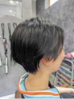 ロム&nbsp;アッシュブラック/メンズライク/ボーイッシュショート