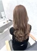 シルキーベージュ/ミルクティーアッシュ
