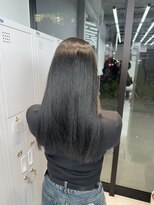 ビューブルー 亀戸錦糸町(VIEW BLUE)&nbsp;美髪カールシアーカラーピンクブラウンエアリーロングセミディ