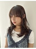 ざっくり顔周りレイヤー＊顔周り＊レイヤーカット＊透明感カラー