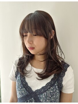 ビュートリアム ギンザ(BEAUTRIUM) ざっくり顔周りレイヤー＊顔周り＊レイヤーカット＊透明感カラー