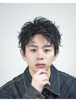 オーシャントーキョー 渋谷神南(OCEAN TOKYO)&nbsp;爽やか黒髪無造作アップバングハーフアップショート