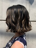 ロンド ルージュ 銀座店(Lond rouge)&nbsp;ハイライト　ボブ