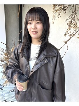 ディレクト(Direct) 《Direct》顔まわりカット×透明感カラー