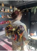 【札幌円山】アップスタイル/成人式ヘア/シニヨン
