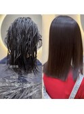 美髪縮毛矯正.髪質改善
