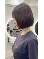 メルバイグラフ 梅田(mel by GRAFF) 【ミニボブ】ナチュラルボブ/ストレートボブ/ショートボブ