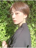 20代～50代◎小顔マッシュボブ◎マロンベージュサイドバング