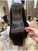 髪質改善艶髪ロング
