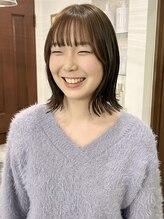 ナチュラルな動きと“似合わせ”を両立するカット◎