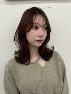 ザシェノンウメダ(THA CHAINON UMEDA) 心斎橋/着物ヘア/大人ガーリー/ダークアッシュ/似合わせカット