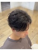 ショートフェザーパーマ