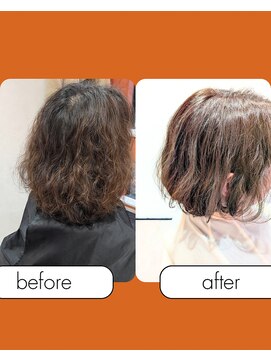 ウルーウール 金沢もりの里店(HEUREUX HEURE) 【数年後の為に…クセを活かしたケアスタイル】