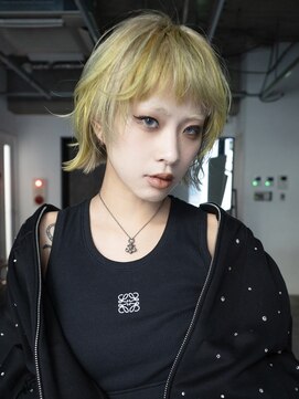 ギークス(GEEKS) 【GEEKS渋谷】レイヤーボブ/ハッシュカット/ミックスカラー/小顔