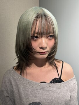 ギークス(GEEKS) 【GEEKS渋谷】チョコミントカラー/ルーツカラー/レイヤーボブ