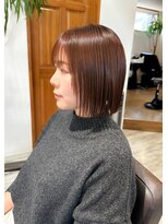 ラポール(Rapport)&nbsp;30代40代大人ツヤ髪ボブ×ナチュラルブラウン