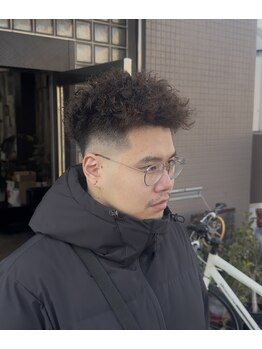 イットヘアワークス 堺店(it.hair.works)の写真/【堺・大浜】パーマに絶大な自信あり！再現性重視で楽々ヘアセット◯