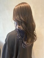 オーク たまプラーザ(OAK) インナーカラー*明るめブルー