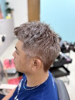 サムズヘア(Sam's hair) メンズカットハイライト白髪ボカシ