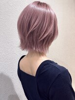 モリオ フロム ロンドン サッポロファクトリー店(morio FROM LONDON) morio札幌【レイヤーボブ×ピンクベージュ】
