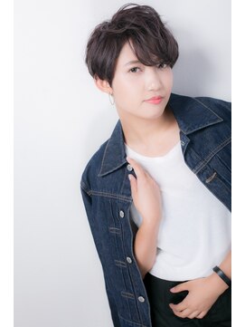 ジャストヘア ラポール 北久里浜店(just hair RAPPOR) マニッシュショート クールスタイルに合わせたカット