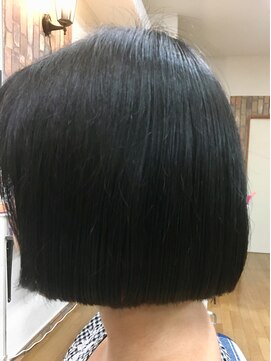 ヘアーサロン ユウ(hair salon you) 切りっぱなしボブ
