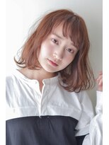 アトリエイトワ(atelier ittowa)&nbsp;くびれヘア/ハイライトカラー/アプリコットオレンジ/美髪/403