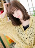 *EVE戸頭*目力UP♪3Dカラー斜めバングツヤ感ミディtc2