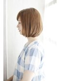 小顔グラデーションカラーバターブランジュ美髪ダブルバング/026