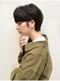 【RIN salon笹塚駅】黒髪マッシュミニマムショート【春本 咲樹】