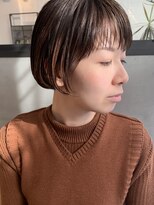 イリヘアサロン(iri hair salon) ミニボブ×インナーカラー