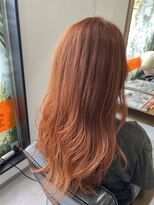 ヘアーデザイン ピニック(hair design P2C) オレンジオレンジ
