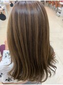 20代30代40代50代/ナチュラルハイライト/カーキーベージュ