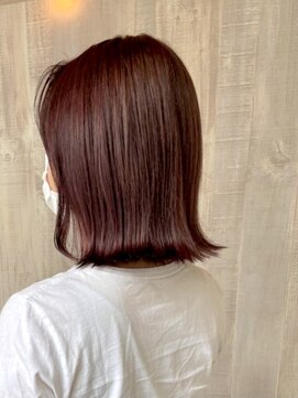 ココカラヘアー ニコ(cococara hair nico) ハイトーン/ダブルカラー/小顔/外ハネ/20代/30代/40代