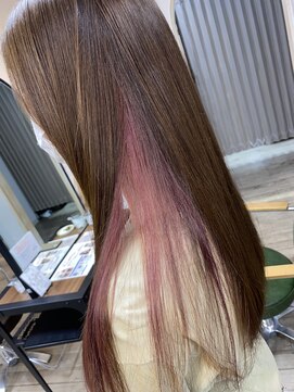 クート 北浦和(ku-to) 髪質改善×お洒落インナーカラー