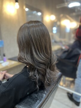 シエル 松山店(CIEL) ブリーチonグレージュ    [赤松秦]