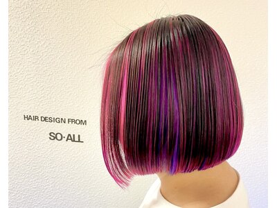 ヘアスタイルはこちらからご覧下さいinstagram@soall _shinjuku