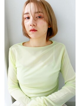 フェリア 梅田(FERIA) 【梅田　茶屋町】レイヤーボブ×イメチェン×シアベージュ