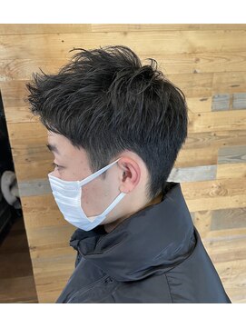 ヘアアイラッシュ リベット(hair eyelash RIVET) アップバングショート